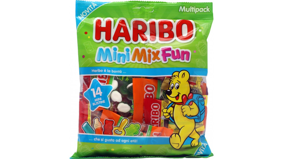 Haribo Mini Mix Fun 14 Mini Bustine 250 g