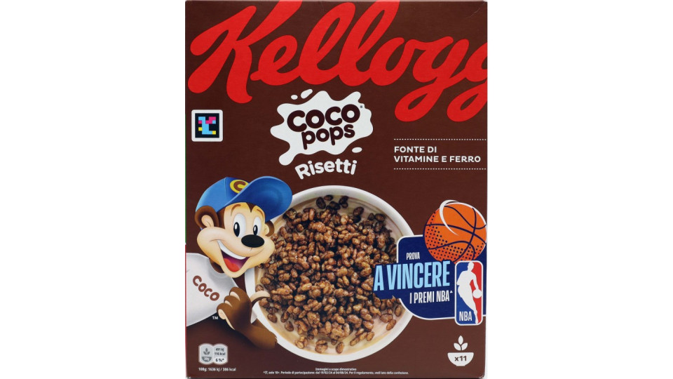 Kellogg's Coco pops Risetti 400 g