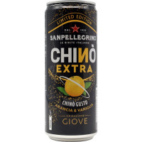 BIBITE SANPELLEGRINO, Bevanda Gassata, Chinò EXTRA, Lattina - 330ml