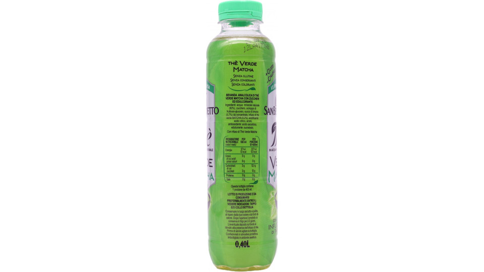 San Benedetto Thè Le Specialità Verde Matcha 0,40L