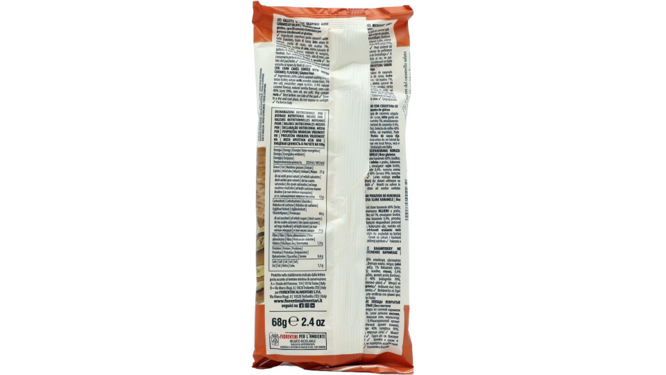 Fiorentini le Originali Choco Mais Gallette di Mais Caramello Salato 68 g