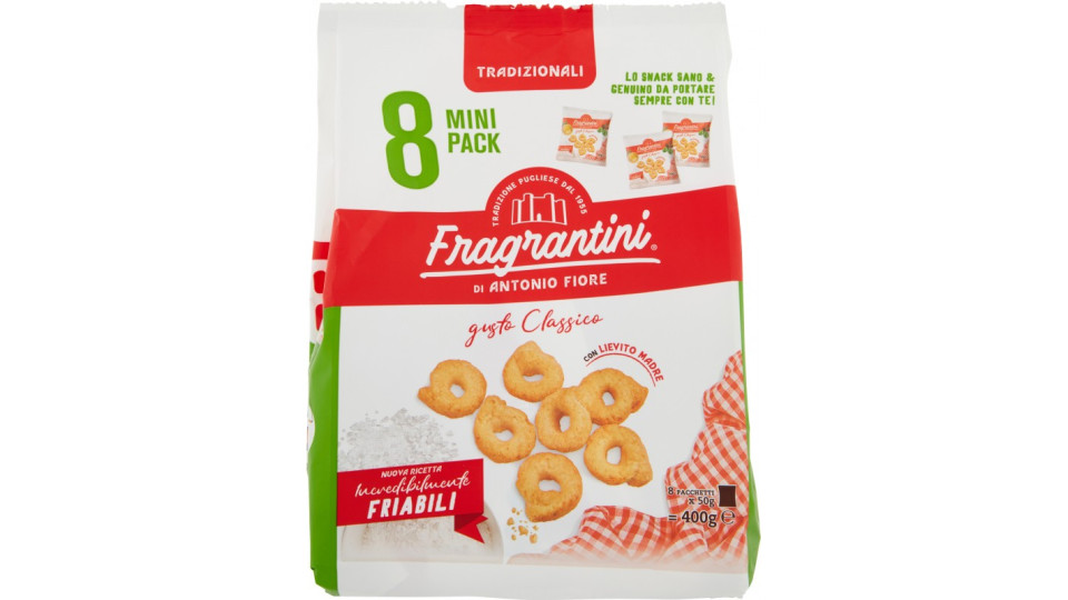 Fragrantini gusto Classico 8 x 50 g