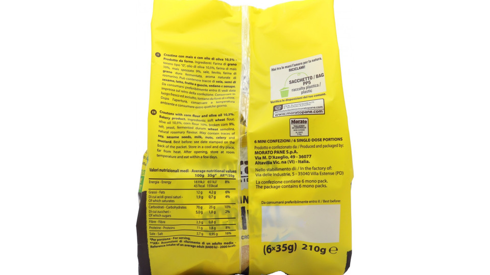 Morato Scrikki con Mais e Olio d'Oliva 200 g