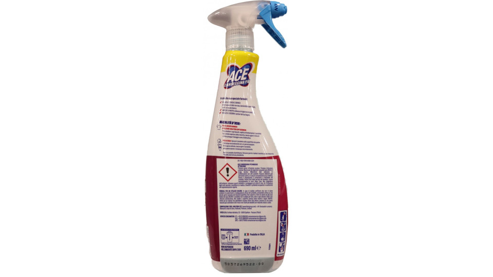 Ace Candeggina Più +Mousse 690 ml