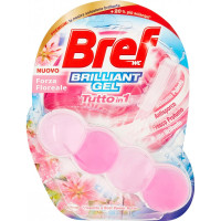 BREF WC Brilliant Gel Tutto in 1 Forza Floreale 2 x 42 g