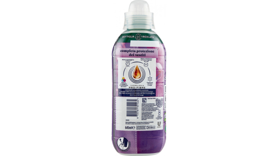Coccolino Ammorbidente Concentrato Intense Care Orchidea Viola & Mirtilli 28 Lavaggi 645 ml