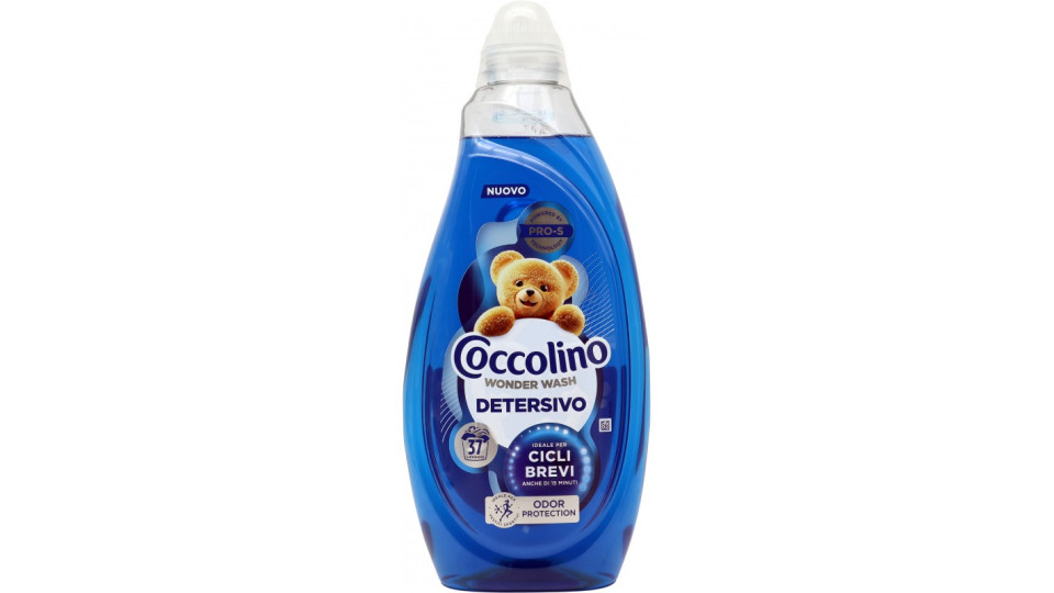 Coccolino Wonder Wash Detersivo Ulta Bianco 37 Lavaggi 1480 ml