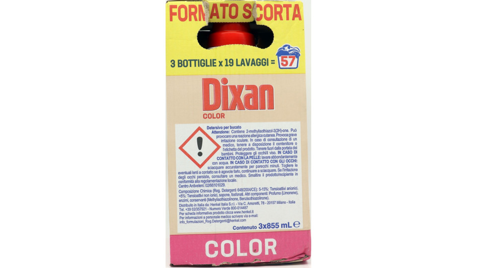 DIXAN Liquido Color 42 Lavaggi 1.890 ml
