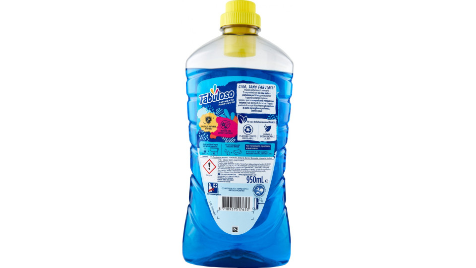 Fabuloso detersivo pavimenti profumato Fresco Mattino 950 ml