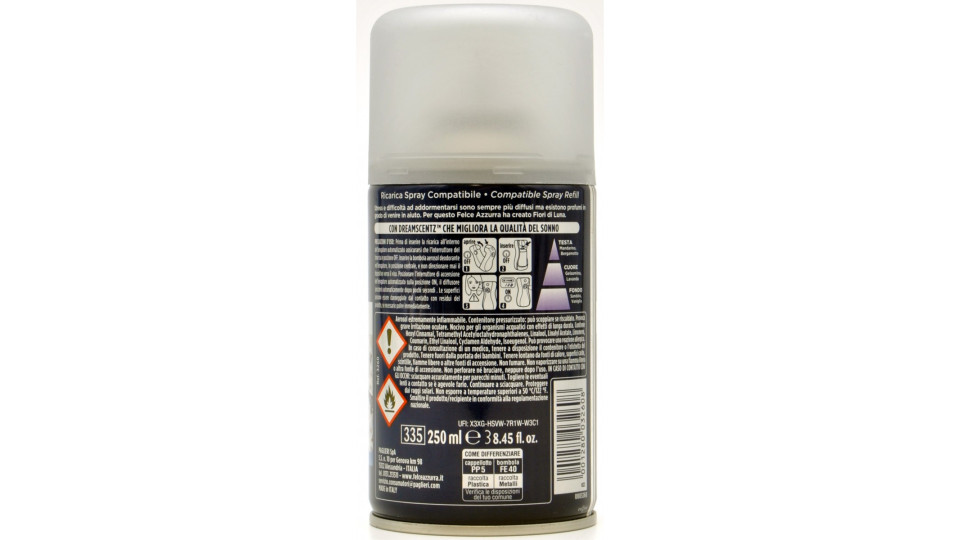 Felce Azzurra Fiori di Luna Ricarica Spray Compatibile 250 ml