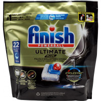 Finish Ultimate Plus Limone pastiglie lavastoviglie 48 lavaggi 585,6 g