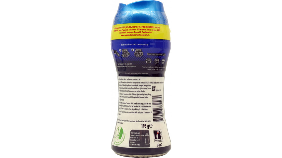 Lenor Unstoppables Profumo per il Bucato Freschezza Non-Stop* di Dash 195 g
