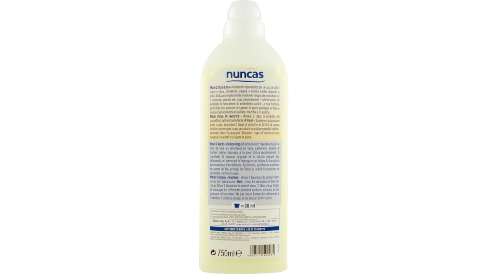 nuncas Wool 1 Lava Lana 750 ml