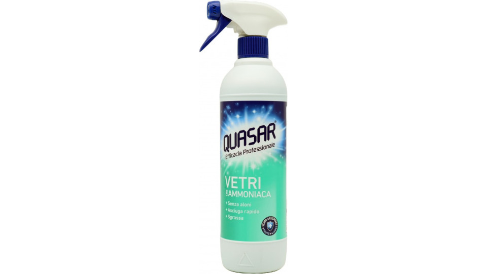 Quasar Vetri con Ammoniaca 580 ml