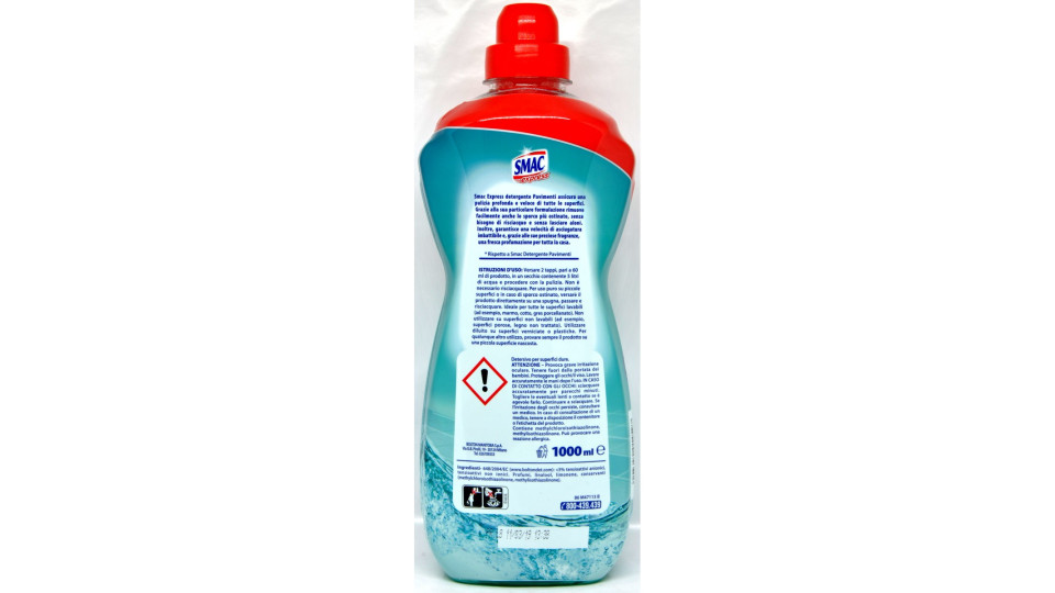 Smac Pavimenti Igienizzante con Ammoniaca 1000 ml