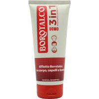 Borotalco Uomo 3in1 Profumo Ambrato Doccia-Shampoo 200 ml
