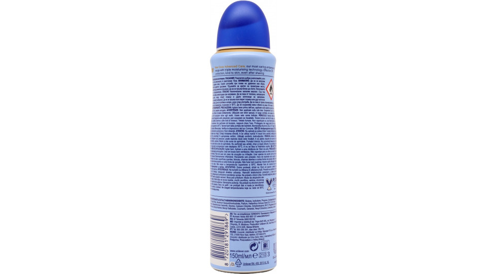 Dove advanced Care talco anti-perspirant 50 ml
