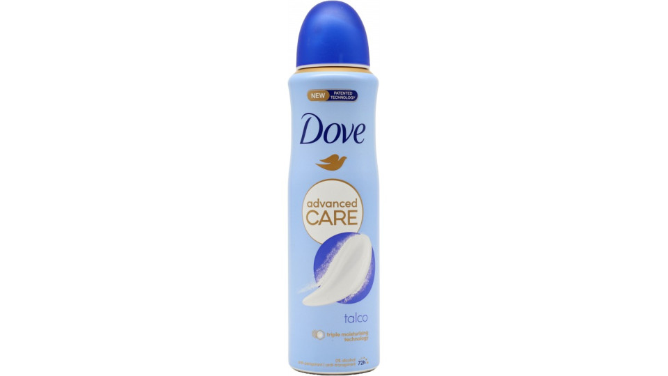 Dove advanced Care talco anti-perspirant 50 ml