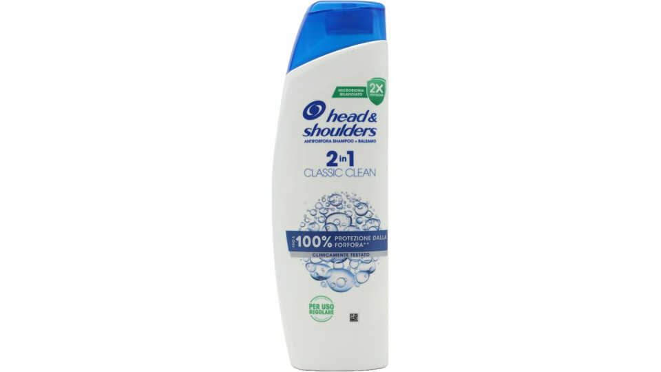 Head & Shoulders Antiforfora Shampoo + Balsamo 2in1 Antiprurito** 250 ml