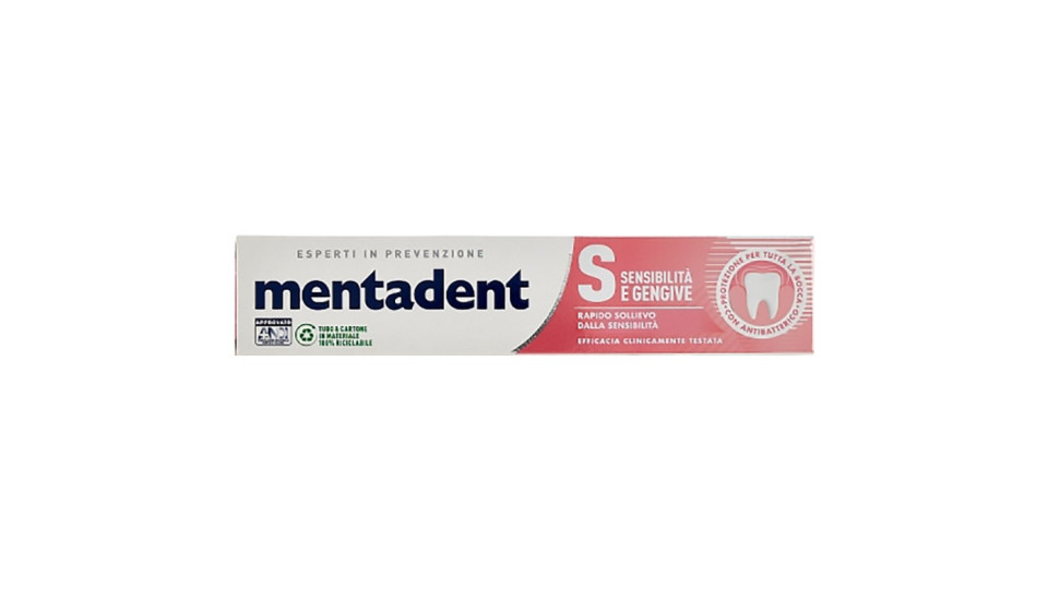Mentadent S Sensibilità e Gengive 75 ml
