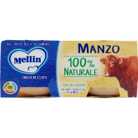 Mellin Ceci 100% Naturale Omogeneizzato 2 x 80 g
