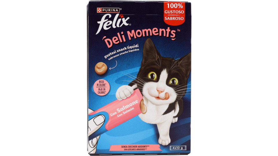 FELIX Deli Moments con Salmone 4 x 10 g