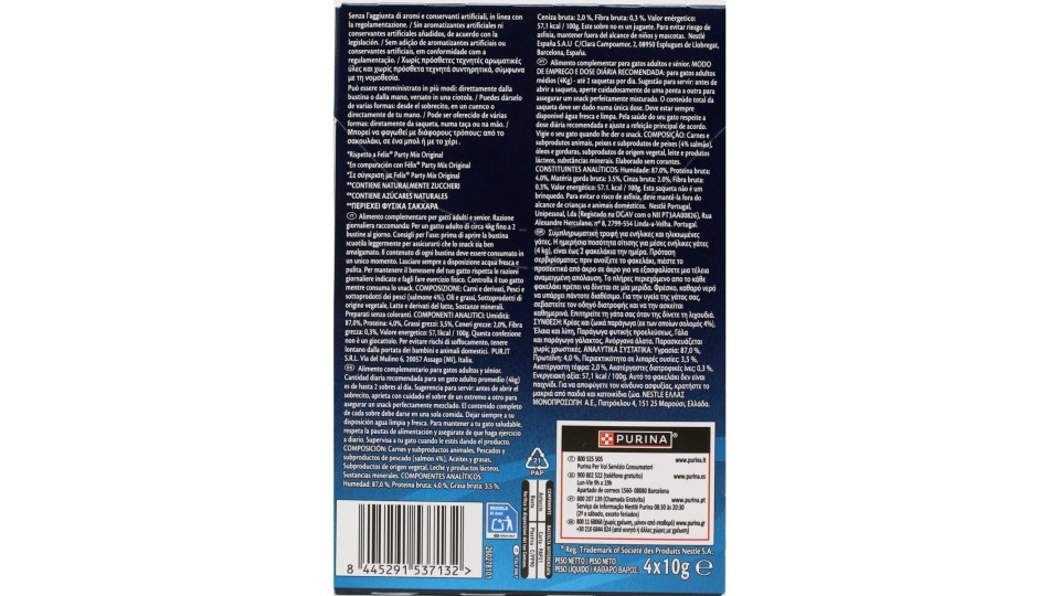 FELIX Deli Moments con Salmone 4 x 10 g