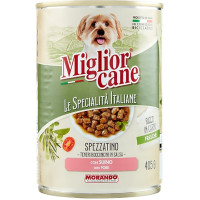 Migliorcane Le Specialità Italiane Spezzatino con Manzo, Patate e Carote 405 G