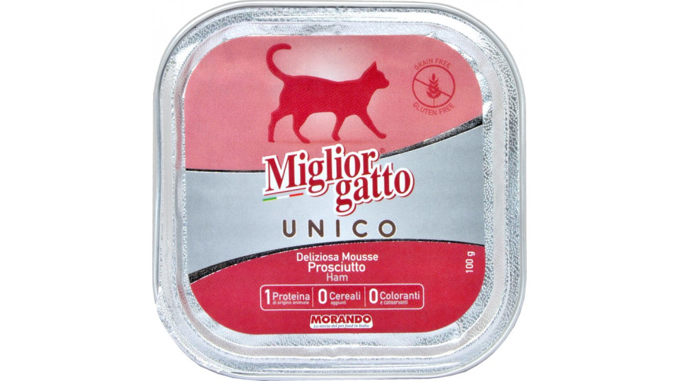 Migliorgatto Unico Deliziosa Mousse Prosciutto 85 g