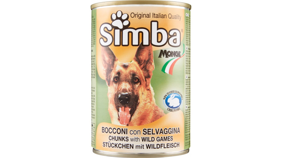 Simba Bocconi con Selvaggina 1230 g