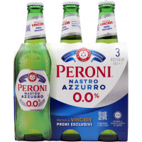 Peroni Nastro Azzurro 0.0% Birra 3 x 33 cl