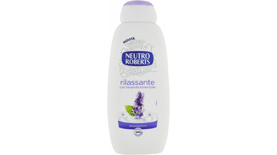Neutro Roberts Rilassante Lavanda Essenziale Bagnodoccia 600 ml
