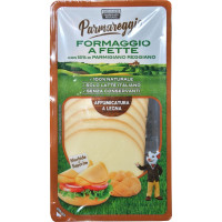 Parmareggio Formaggio a Fette con 15% di Parmigiano Reggiano 120 g