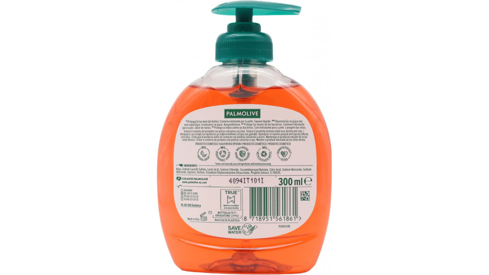 Palmolive sapone liquido Hygiene Plus protettivo antibatterico 300 ml