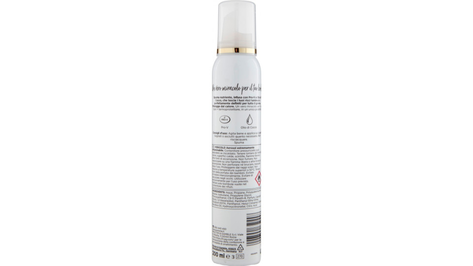 Pantene Pro-V Spuma Ricci Perfetti 200 ml - Livello di Tenuta 5