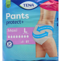 Tena Pants protect+ Maxi L 8 pz