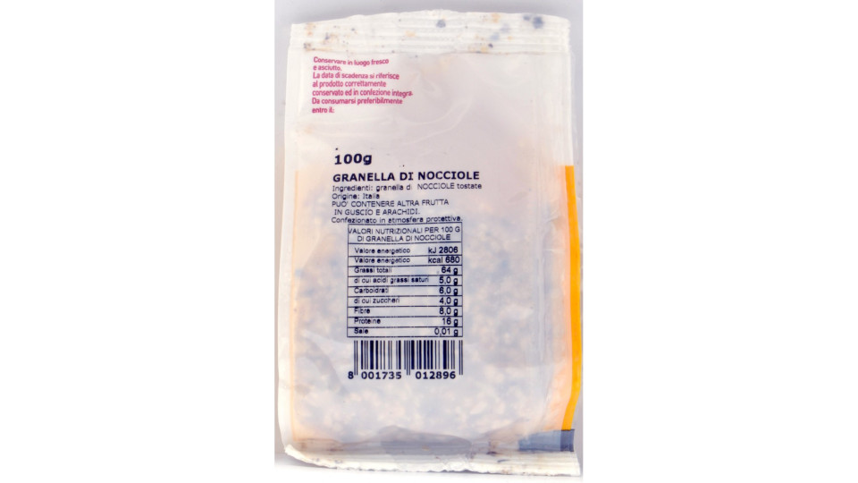Granella Di Nocciole 80 G