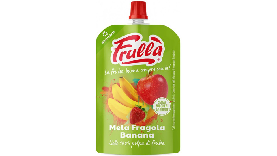 Frullà Mela Fragola Banana Senza Zuccheri Aggiunti* 100 G