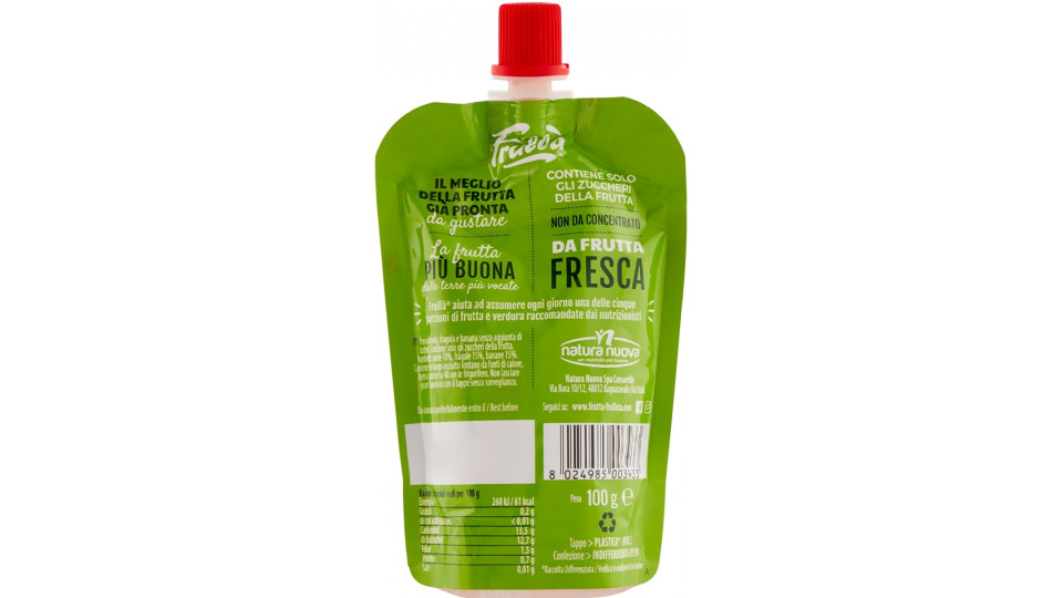 Frullà Mela Fragola Banana Senza Zuccheri Aggiunti* 100 G