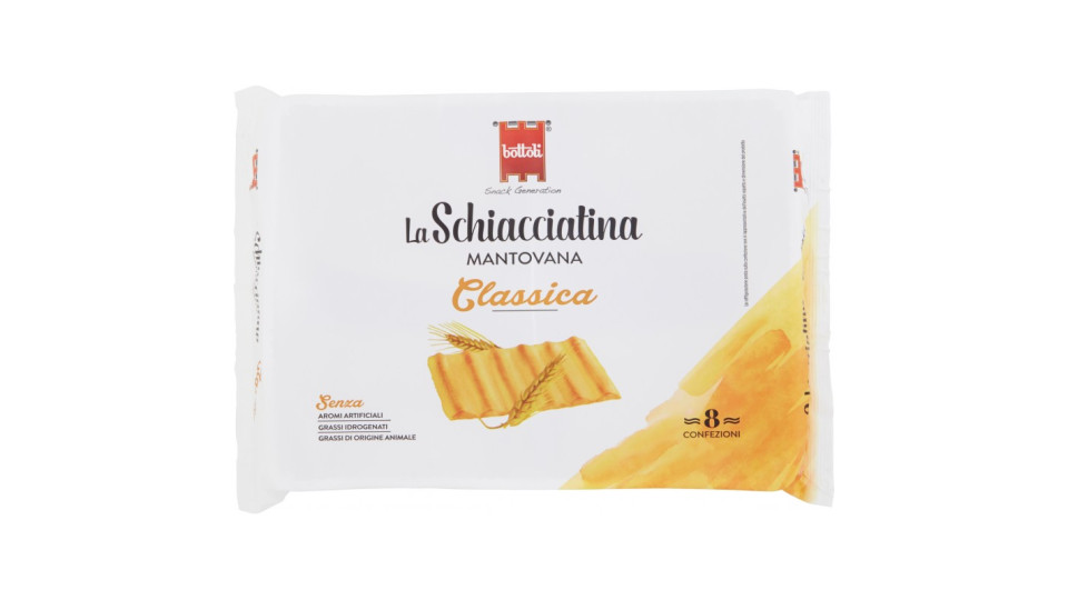 Bottoli La Schiacciatina Classica 6 X 37,5 G