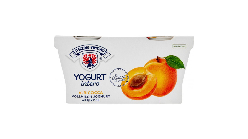 Sterzing Vipiteno Yogurt Intero Albicocca 2 X 125 G
