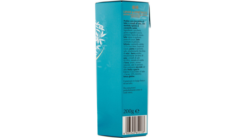 Lindt Cioccolatini Lindor Doppio Cioccolato Scatola 200 G