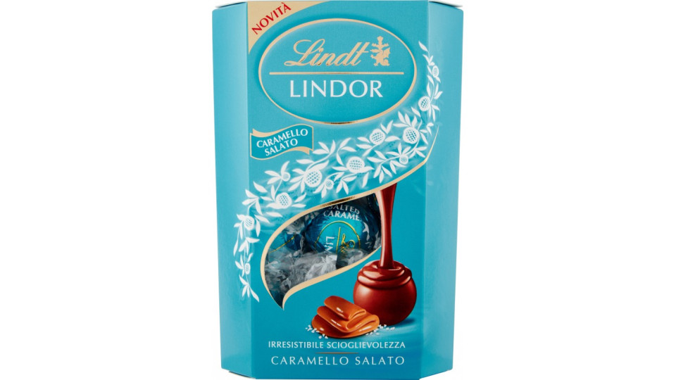 Lindt Cioccolatini Lindor Doppio Cioccolato Scatola 200 G