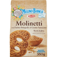 Mulino Bianco Molinetti Con Farina Integrale Di Grano Saraceno 350g