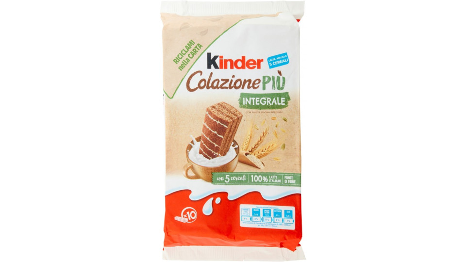 Kinder Colazione Più Integrale 10 X 29 G
