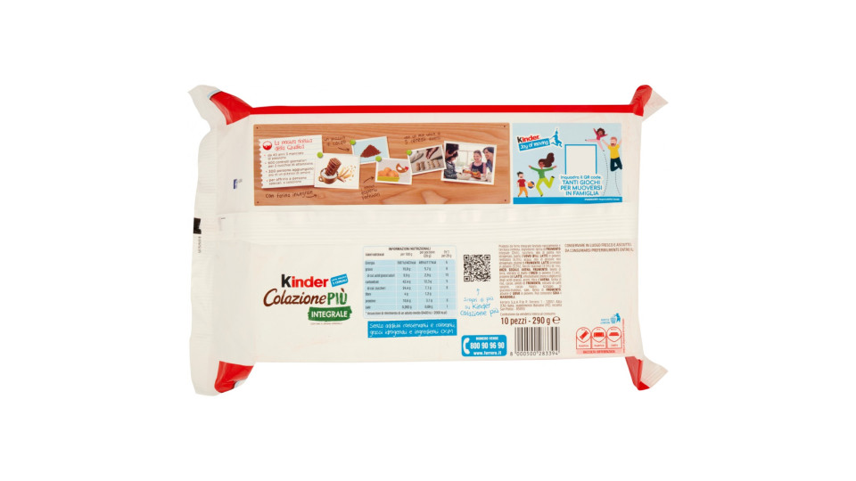 Kinder Colazione Più Integrale 10 X 29 G