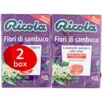 Ricola Fiori Di Sambuco Senza Zucchero 2 X 50 G