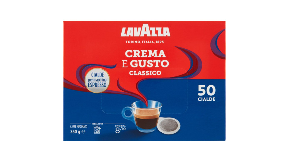 Lavazza Crema E Gusto Classico 50 Cialde Compostabili* 350 G