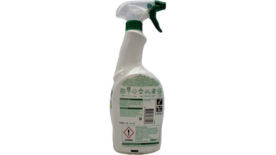 Cif Greenactive Crema Spray Multiuso 650 Ml