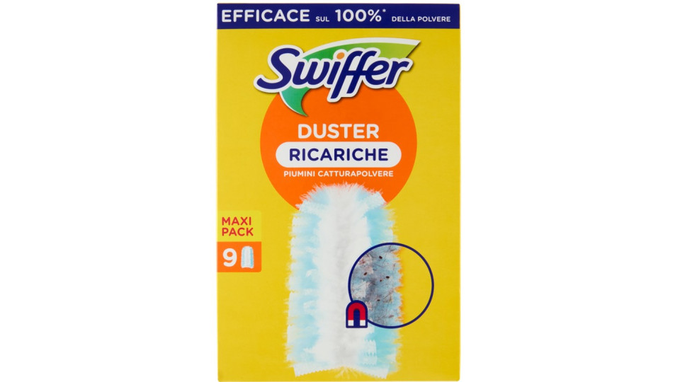 Swiffer Duster Cattura Polvere - Ricarica 23 Piumini Per Spolverare